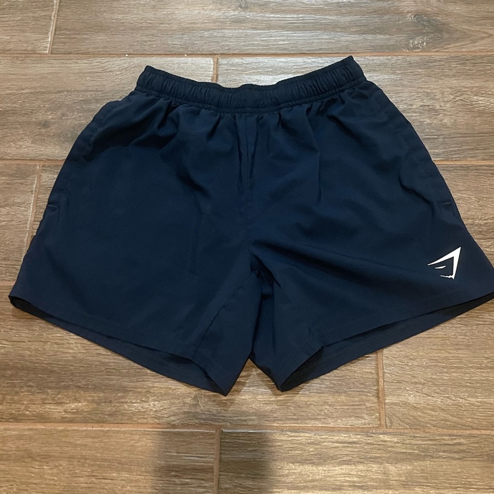 Gym Shark running shorts~ Navy XS